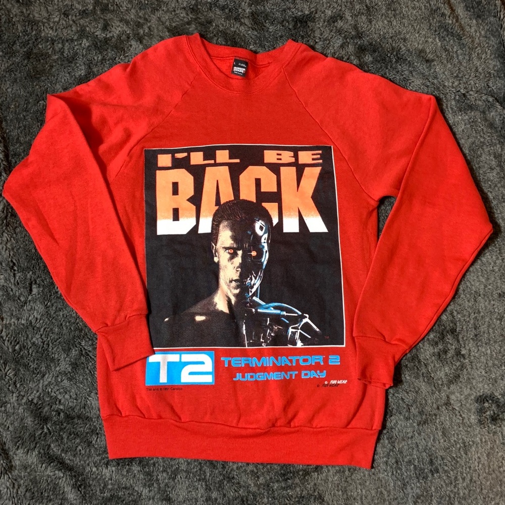 Rare Men’s Vintage Terminator 2 Judgement Day 1991